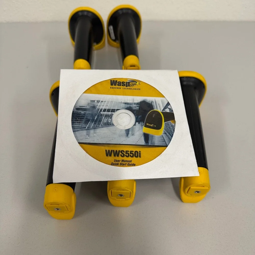 Wasp WWS550SBR Barcode Scanner WWS550‎ WWS550BT Class 1 Laser Product